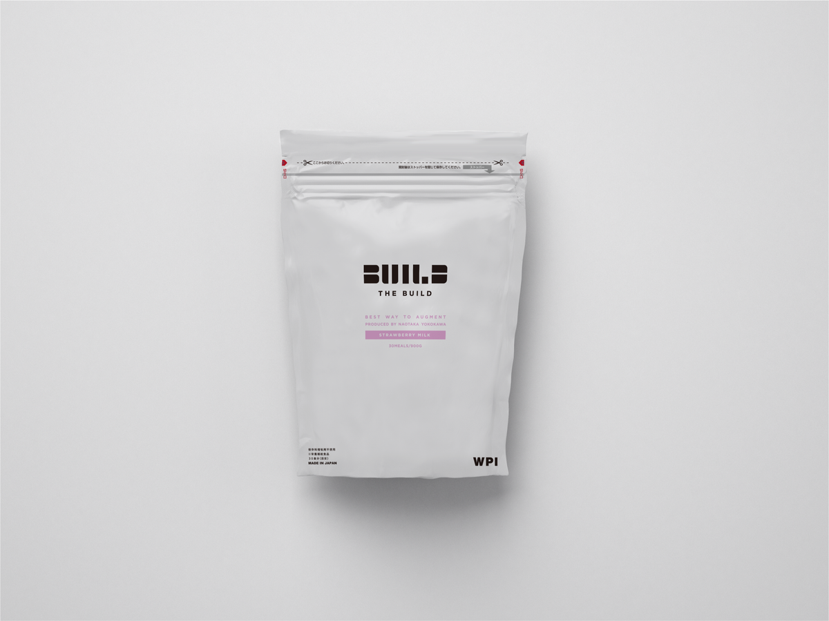 THE BUILD WPI - STRAWBERRY MILK（ストロベリーミルク味） – THE 